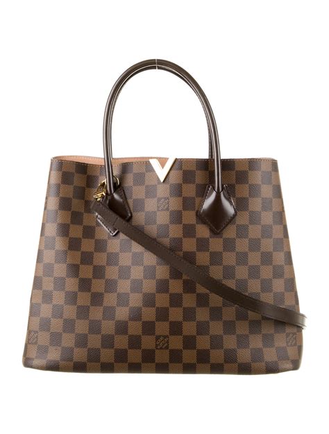 damier ebene kensington tote